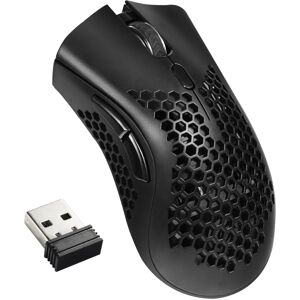 Souris optique sans fil avec récepteur USB  RVB  Gaming  6 boutons  Ordinateur portable  PC  Bureau