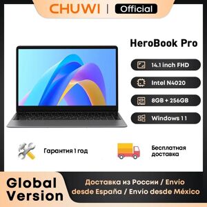 CHUWI HeroBook Pro pc portable Windows 10  écran FHD de 14.1 pouces  processeur Intel Celeron N4020