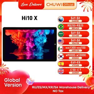 CHUWI Tablette Hi10 X avec Écran FHD de 10.1 Pouces  Processeur Intel Celeron  6 Go de RAM  128 Go