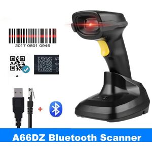 Holyhah – A60D Scanner de codes-barres portatif sans fil et A66D  Bluetooth 1D/2D QR lecteur de