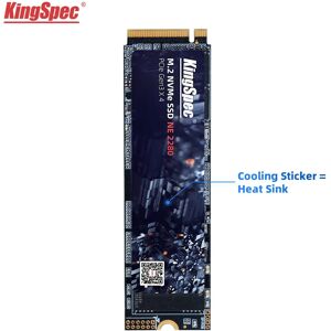 KingSpec ? disque dur interne SSD NVMe M.2  avec capacite de 256 go  256 go  2280 go  512 go  128