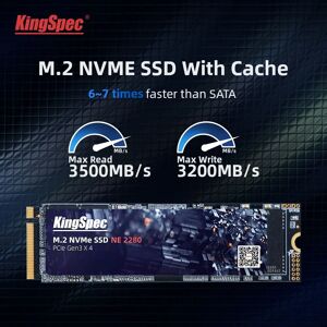 Kingspec ? disque dur interne SSD  M.2  NVME  avec capacite de 512 go  1 to  2 to  2280  pour