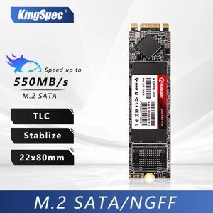 KingSpec ssd m2 sata 2280 1 to 128 go M2 NGFF SATA SSD M.2 1 to Disque dur Interne Solide États
