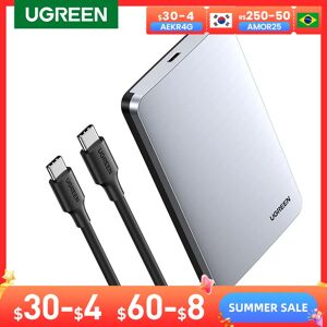 Ugreen ? Boîtier HDD 2.5 6Gbps SATA a USB C 3.1 Gen 2  disque dur externe  HD en aluminium pour SSD