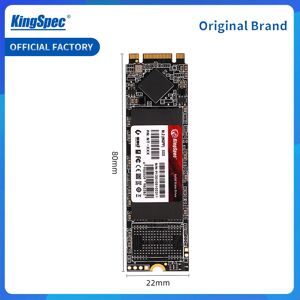 KingSpec – disque dur interne SSD  M.2  NGFF  avec capacité de 6 go  128 go  256 go  512 go  1 to  2