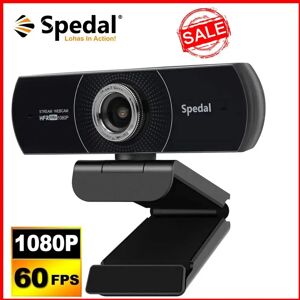 Spedal-Webcam MF934H  1080p HD  60fps  avec microphone  pour ordinateur de bureau  portable