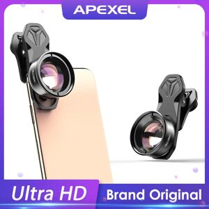 Objectif de telephone camera APEXEL objectif macro 100mm 4 K HD objectifs super macro + CPL + filtre