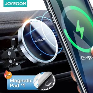 Joyroom Support Magnetique de Voiture pour Telephone Portable  Chargeur Sans Fil pour iPhone