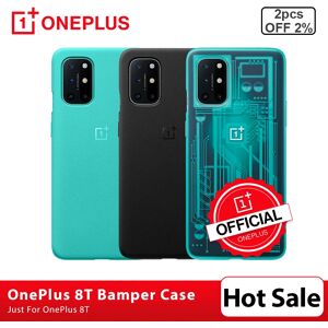 OnePlus – coque de protection pare-choc pour OnePlus  100% d'origine  en grès  verre trempé 3D  étui