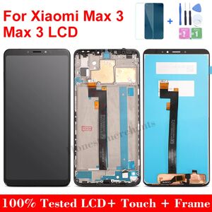 Ensemble écran tactile LCD de remplacement  6.91 pouces  avec châssis  pour Xiaomi Mi Max 3