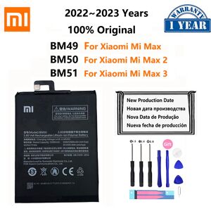 Xiaomi Batterie de remplacement de téléphone de haute qualité  pour Xiaomi Max 2 3 Max2 Max3  100%