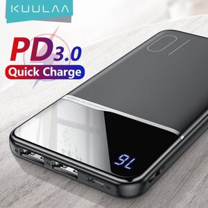 KUULAA Batterie Externe Portable  Accessoire pour iPhone 14 et 13 et Xiaomi  10000 mAh  Chargeur USB