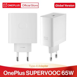 OnePlus Adaptateur secteur chargeur d'origine OnePlus SUPERVOOC 65W  prise UE USB-A pour OnePlus 10