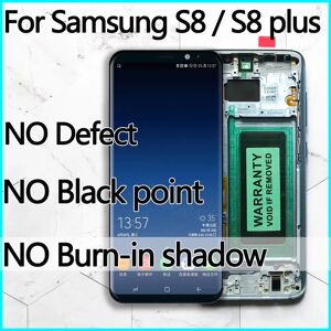 BINYEAE Écran tactile LCD AMOLED de remplacement  qualité AAA  pour Samsung Galaxy S8 G950 G950F S8 Plus