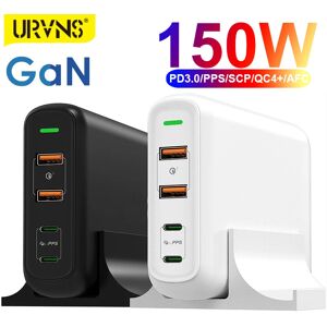 URVNS-Chargeur USB Type-C pour MacPlePro  Lenovo  iPhone  adaptateur secteur à charge rapide  150W