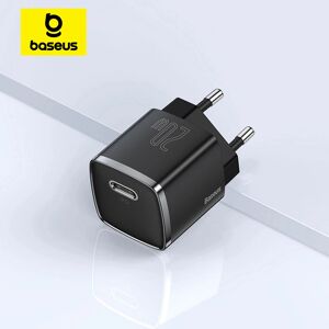 BASEUS Bas192.- Chargeur USB Type C Portable  20W  Support Type C  PD  Charge Rapide pour iPhone 15  14