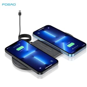 FDGAO Chargeur sans fil pour siège touristique  chargeur rapide  Samsung S23 S22  iPhone 15 14 13 12 11