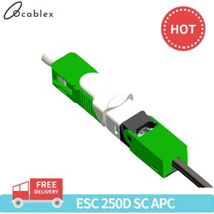 CAILI Connecteur rapide de fibre optique monomode  FTTH SM  ESC250D  SC APC et SC UPC  livraison gratuite