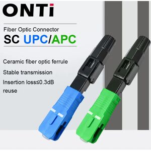 ONTi – connecteur de Fiber optique FTTH intégré  adaptateur de Fiber optique monomode SC APC