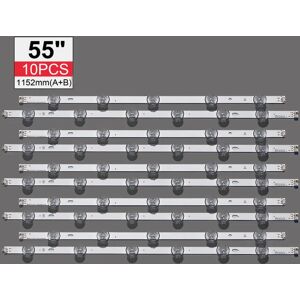 Barre de bande LED Full Array  rétroéclairage  LIG 55LF652V 55LB630V 55LB650V LCcape DUH FG 55LF5610