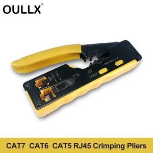 OULLX – pince réseau manuelle  pince à sertir  RJ12 Cat5 Cat6 8P8C  pince à presser  pince à Clip