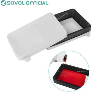 Sovol ? Ensemble de cuves en aluminium anodise pour les imprimantes 3D  cuvettes pour la resine avec