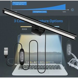 Rondaful Lampe LED USB à intensité variable  lampes de bureau  moniteur  écran d'ordinateur portable  barre