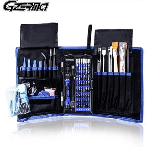 GZERMA Kits d'outils professionnels de reparation de telephones portables 80 en 1 Kit de tournevis de