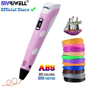 Myriwell-Stylo d'imprimante 3D bricolage  stylos a dessin  impression 3D  meilleur pour les enfants