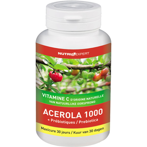 Nutri Expert Acerola 1000 - Vitamine C Naturelle - Publicité Nutri Expert Acerola 1000 - Vitamine C Naturelle - Publicité