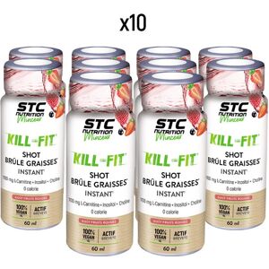 Stc Nutrition Kill Fit Shot - Concentré brûle-graisses - Fruits rouges - 20x60ml - Publicité Stc Nutrition Kill Fit Shot - Concentré brûle-graisses - Fruits rouges - 20x60ml - Publicité