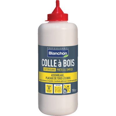 Colle extérieure résistante à l'humidité BLANCHON D3 - Publicité Colle extérieure résistante à l'humidité BLANCHON D3 - Publicité