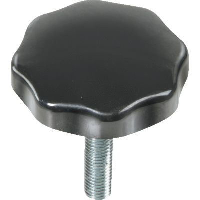 OTMT - Bouton Etoile Ø57 - Bakélite - M10 x 40 - Knob - Publicité OTMT - Bouton Etoile Ø57 - Bakélite - M10 x 40 - Knob - Publicité