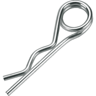 Otelo Goupille à Ressort - 5mm Fil Acier Zingué - 110mm Long - Lot de 10 - Publicité Otelo Goupille à Ressort - 5mm Fil Acier Zingué - 110mm Long - Lot de 10 - Publicité