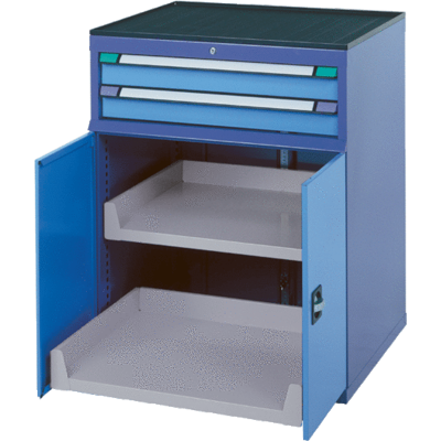 Otelo Armoire basse 2 tiroirs Larg. 805 mm - Publicité Otelo Armoire basse 2 tiroirs Larg. 805 mm - Publicité