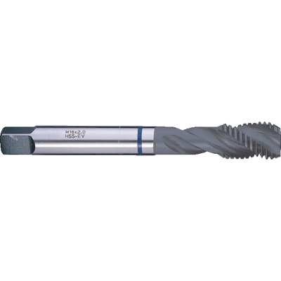 ASTRA Taraud pour inox, machine, HSS-EV, hélice 40°, à bague bleue, DIN 376, M16x2 - Publicité ASTRA Taraud pour inox, machine, HSS-EV, hélice 40°, à bague bleue, DIN 376, M16x2 - Publicité