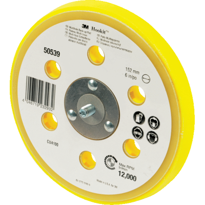 3M - 50539 - Ø150 mm - filetage de 8 mm - Plateau de support - Publicité 3M - 50539 - Ø150 mm - filetage de 8 mm - Plateau de support - Publicité