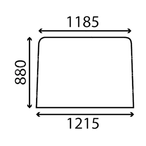 Vitre pare brise avant Renault 6005028931 Adaptable