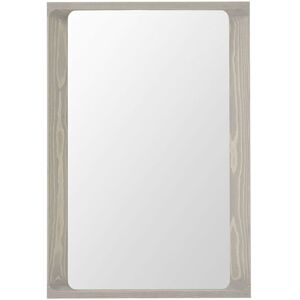 Miroir en bois gris clair 80x55cm Arced - Muuto - Publicité Miroir en bois gris clair 80x55cm Arced - Muuto - Publicité