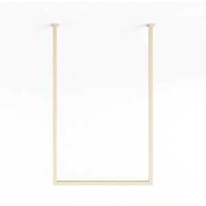 Rail à serviettes carré en acier beige cashew 50x80cm Tensi - Metallbude - Publicité Rail à serviettes carré en acier beige cashew 50x80cm Tensi - Metallbude - Publicité