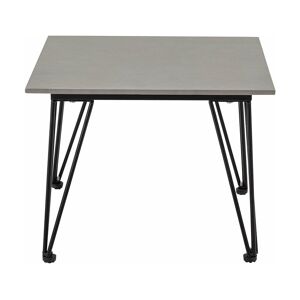 Table basse grise 55 x 55 cm Mundo - Bloomingville - Publicité