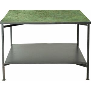 Table basse carrée en métal vert et noir 60x60cm Bene - Bloomingville - Publicité