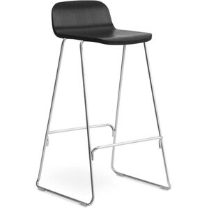Tabouret de bar Just avec dossier 75 cm - Normann Copenhagen - Publicité Tabouret de bar Just avec dossier 75 cm - Normann Copenhagen - Publicité