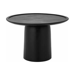 Table basse ronde en bois de manguier noir 76 x 45cm Sevilla- Bloomingville - Publicité