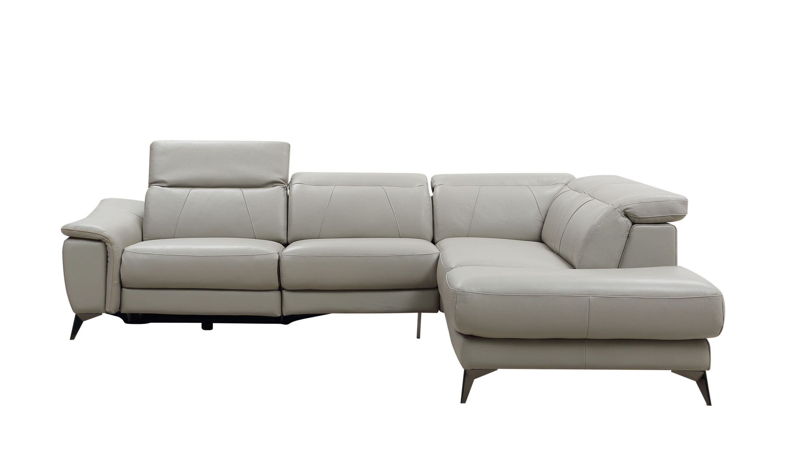 BARUTTI SOFA Canapé d'angle relaxation en velours - JOSE