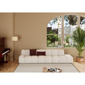 BARUTTI SOFA Canape 3 a 5 places en tissu KARL