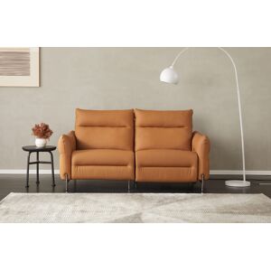 BARUTTI SOFA Canape 2 places en cuir et relaxation electrique ZEN