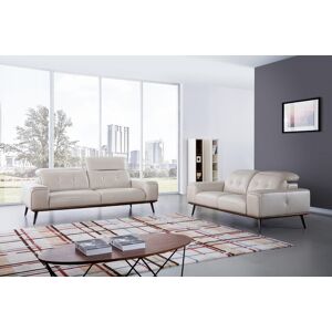 BARUTTI SOFA Canape 1 place en cuir de vachette KAN