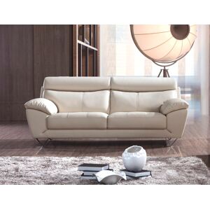 BARUTTI SOFA Canape 3 places en cuir de vachette JAZ