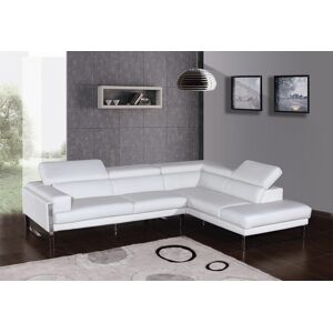 BARUTTI SOFA Canapé d'angle en cuir italien - JUL